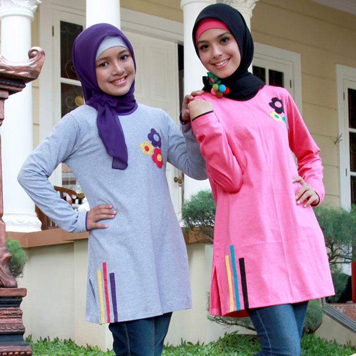 40 Desain Modern  Baju  Muslim  Remaja  Terbaru 2019 Paling 